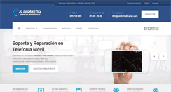 Desktop Screenshot of jcinformatica.es