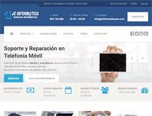 Tablet Screenshot of jcinformatica.es